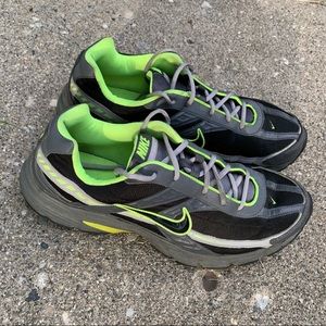 Men’s 14 Nike Initiator Running Shoes Gray Neon